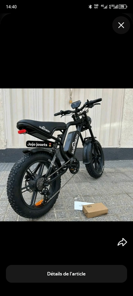 Vélo électrique tout-terrain