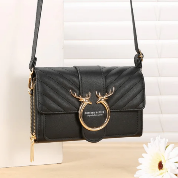 Sac bandoulière en cuir élégant