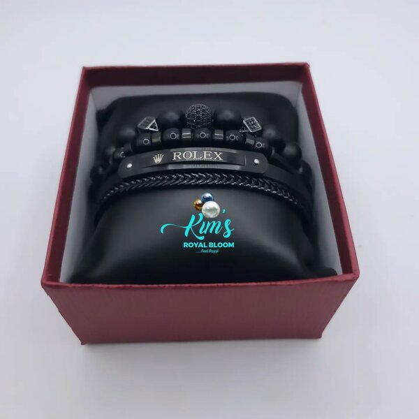 Black bracelet