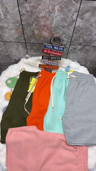 Plain heavy shorts