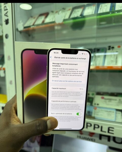Apple iPhone 14 simple Blanc