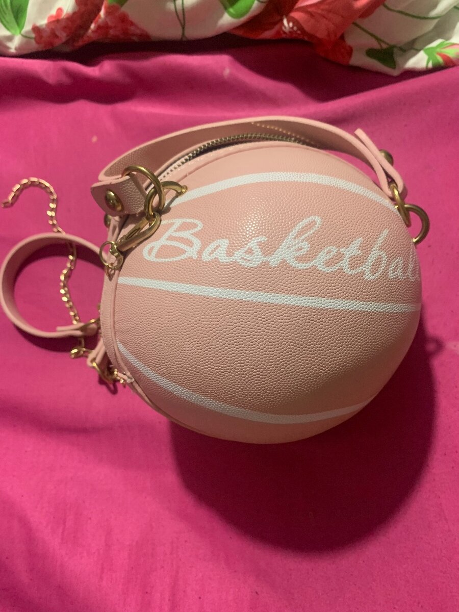 Sac à main ballon de basket féminin