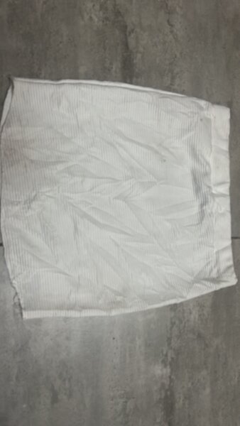 Jupe Blanche Élastique Élégante