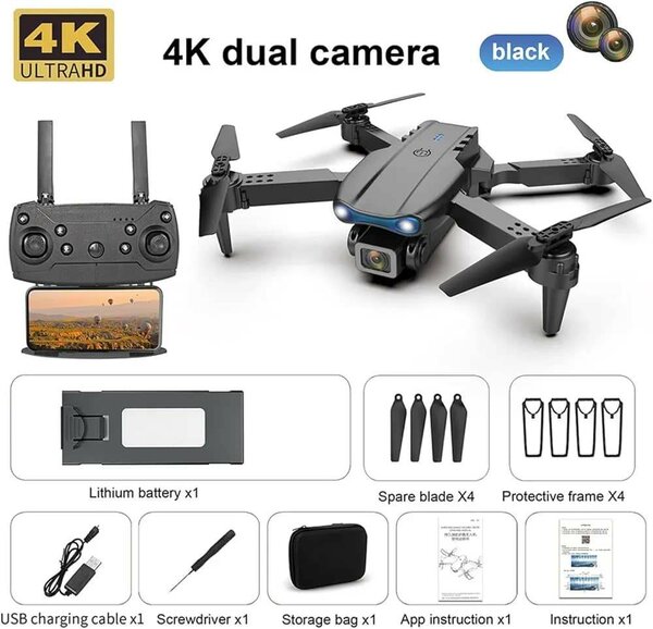 Mini drone camera will FPV photographe aérienne RC