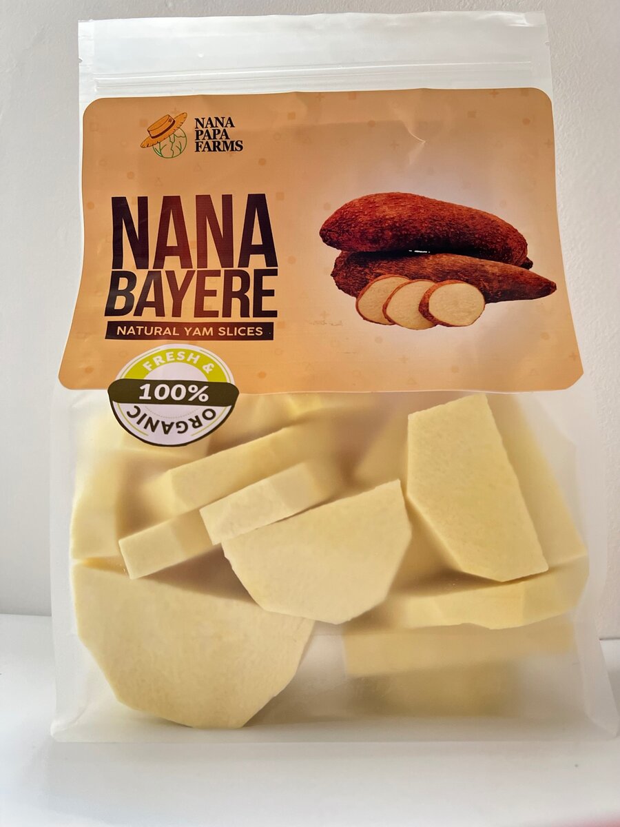 Nana Papa yam slices