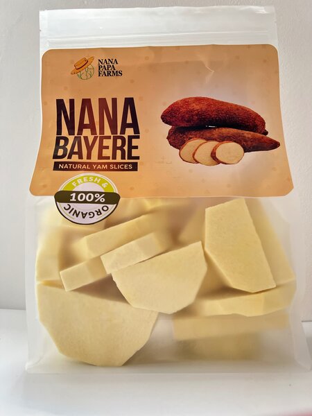 Nana Papa yam slices