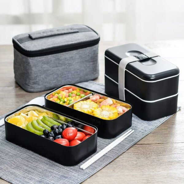Lunch bowl with bag