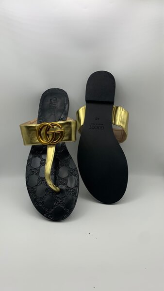 Quality branded slippers available (Gold and brown)