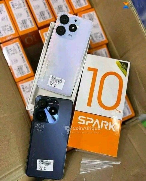 TECNO SPARK 10 PRO 256GB 16GB RAM première copie conforme