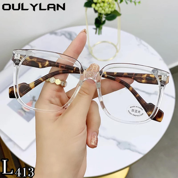 Lunette blanc brun