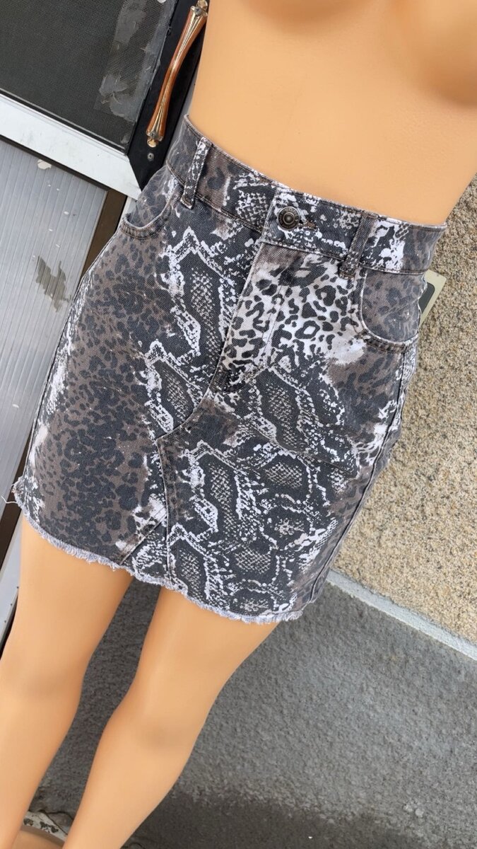 Jupe jeans