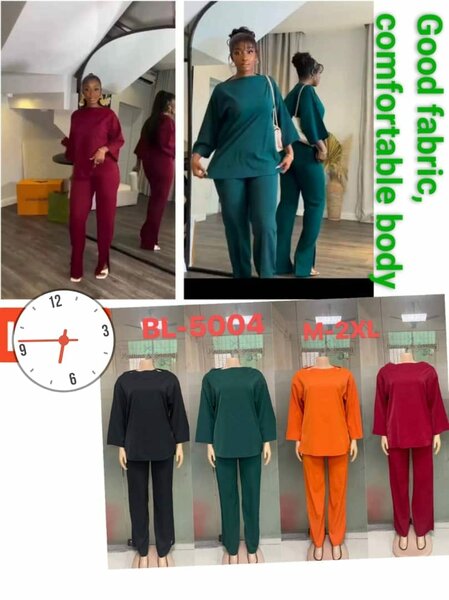 Women's suit pants + blouse
