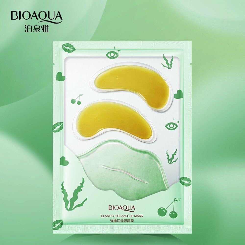 Eye mask and lip mask