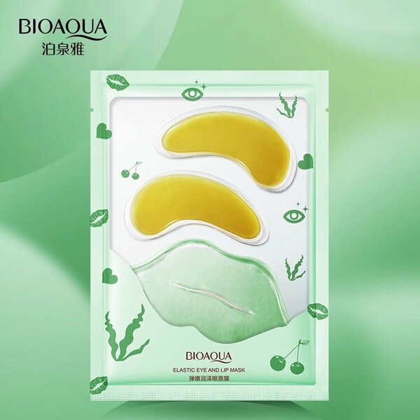 Eye mask and lip mask