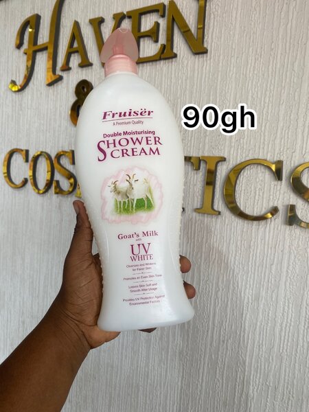 Fruiser goat milk shower gel