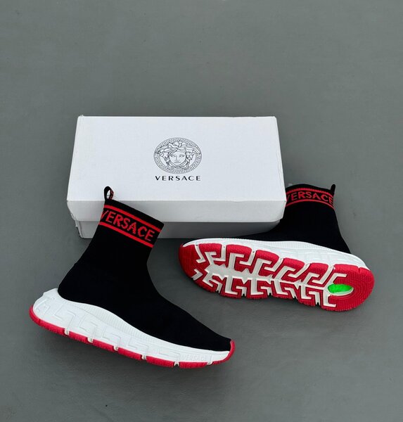 Baskets Versace Homme Noire