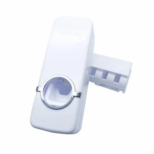 Touch Me Toothpaste Dispenser + 5 Slot Toothbrush Holder - W