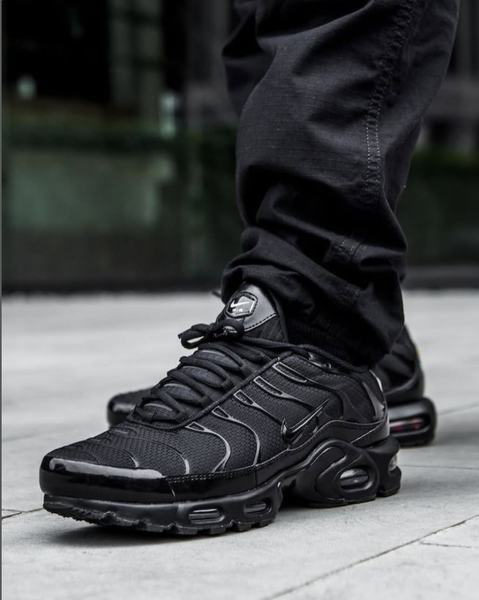 black sneakers