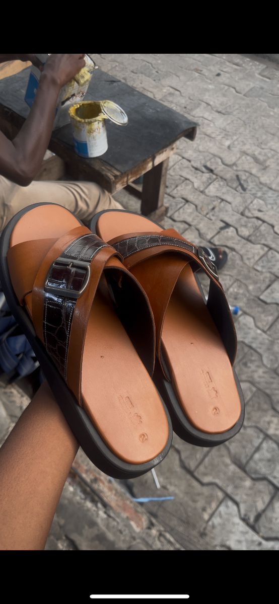 Chaussures en cuir