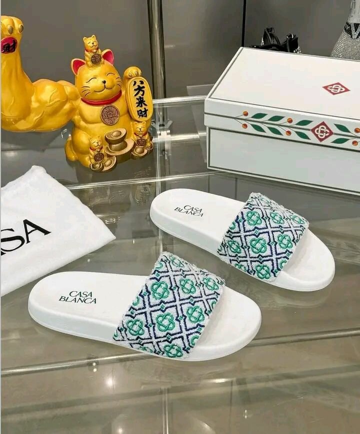 Claquettes Blancas Casa Confort