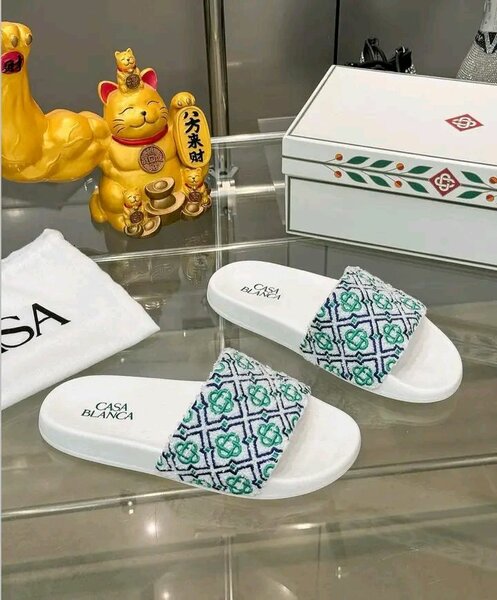 Claquettes Blancas Casa Confort