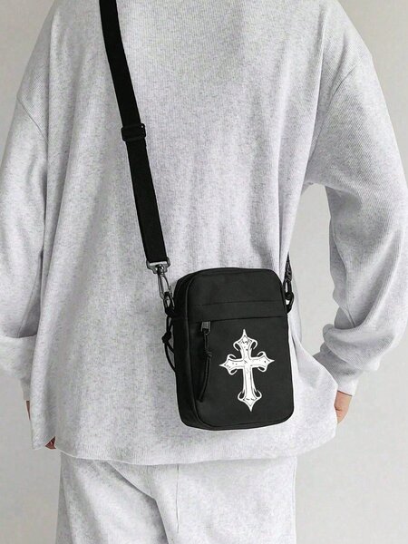 Sac bandoulière croix élégante