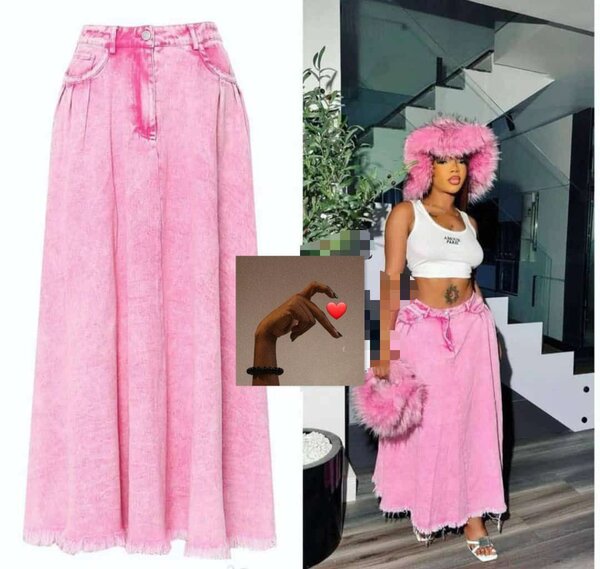Top and skirt
