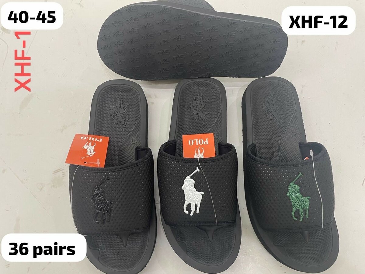 Polo slippers