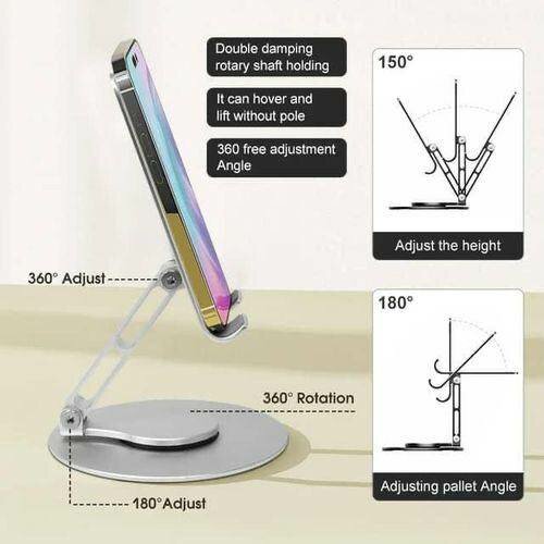 Support téléphone rotatif 360°