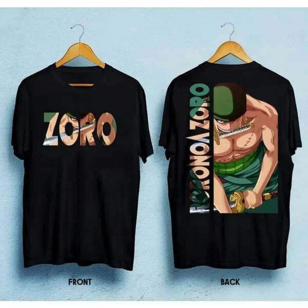 T-shirt Anime Zoro Luffy