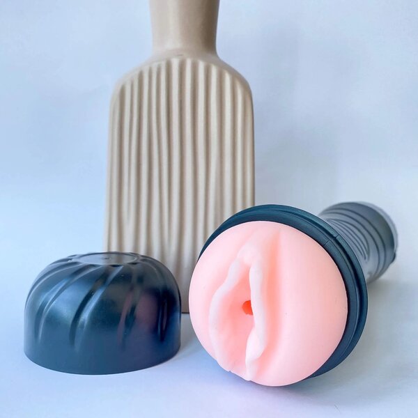 Men m@sturbating artificial vagina