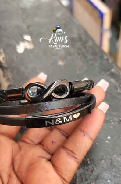 Black bracelet