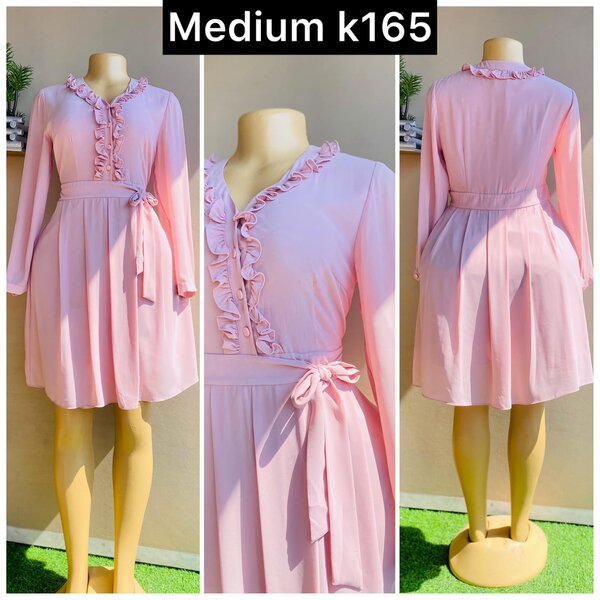 pink dress