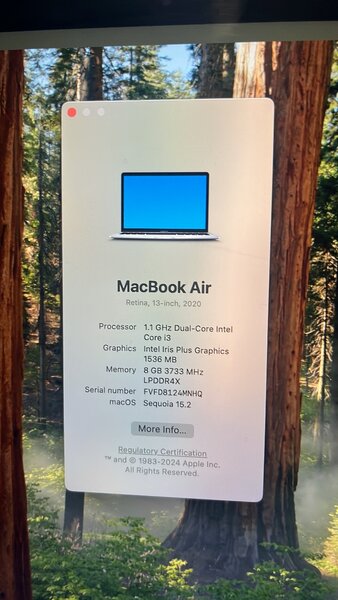 MacBook Air core i3