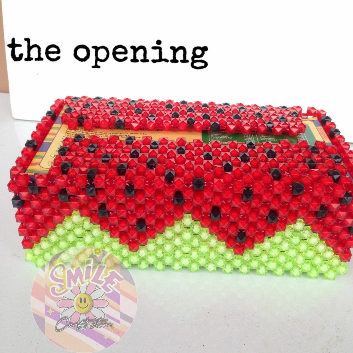 Melon Tissue box holder