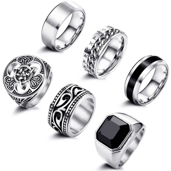 6 bague à 3500
