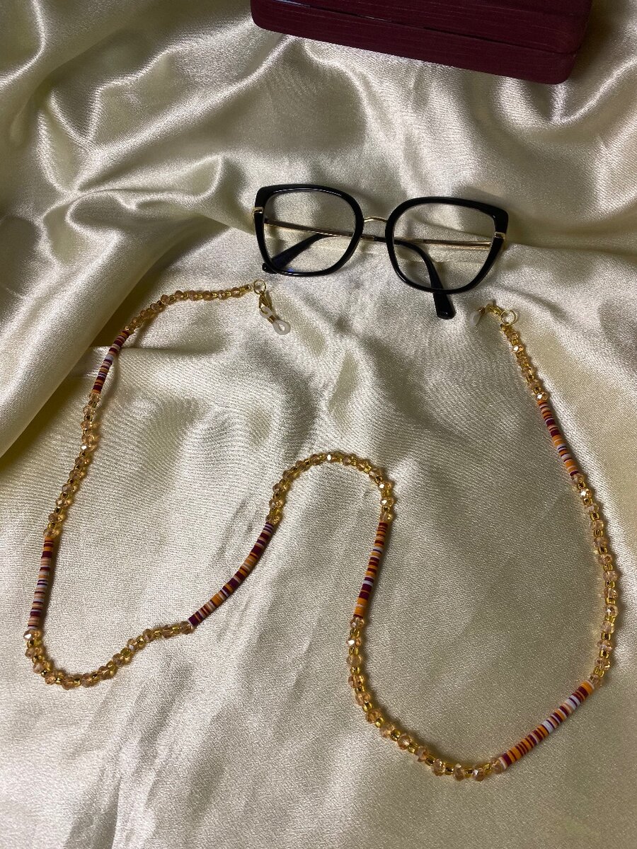 Chaîne pour lunettes élégante