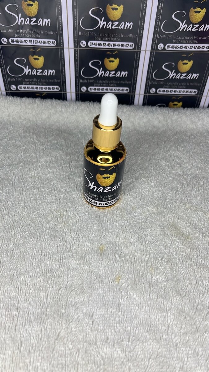 Huile booster de barbe