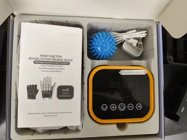 Rechargeable Robotic Hand Therapy Gloves for Stroke Recovery