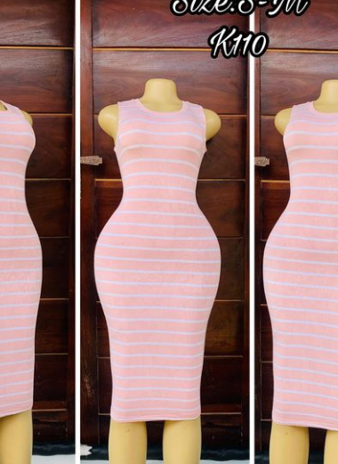 Robe rose