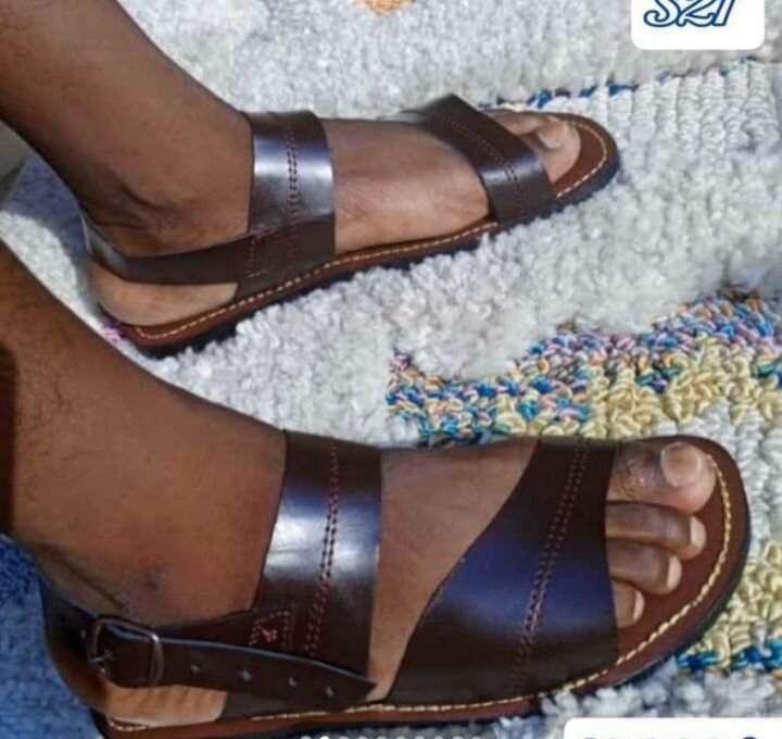 Sandales 100% cuir