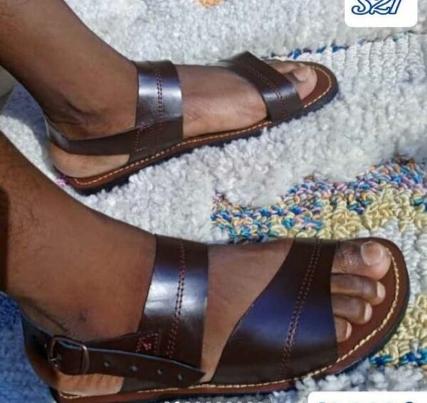 Sandales 100% cuir