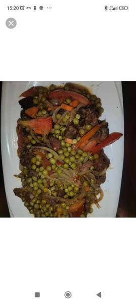 Porc au petit pois