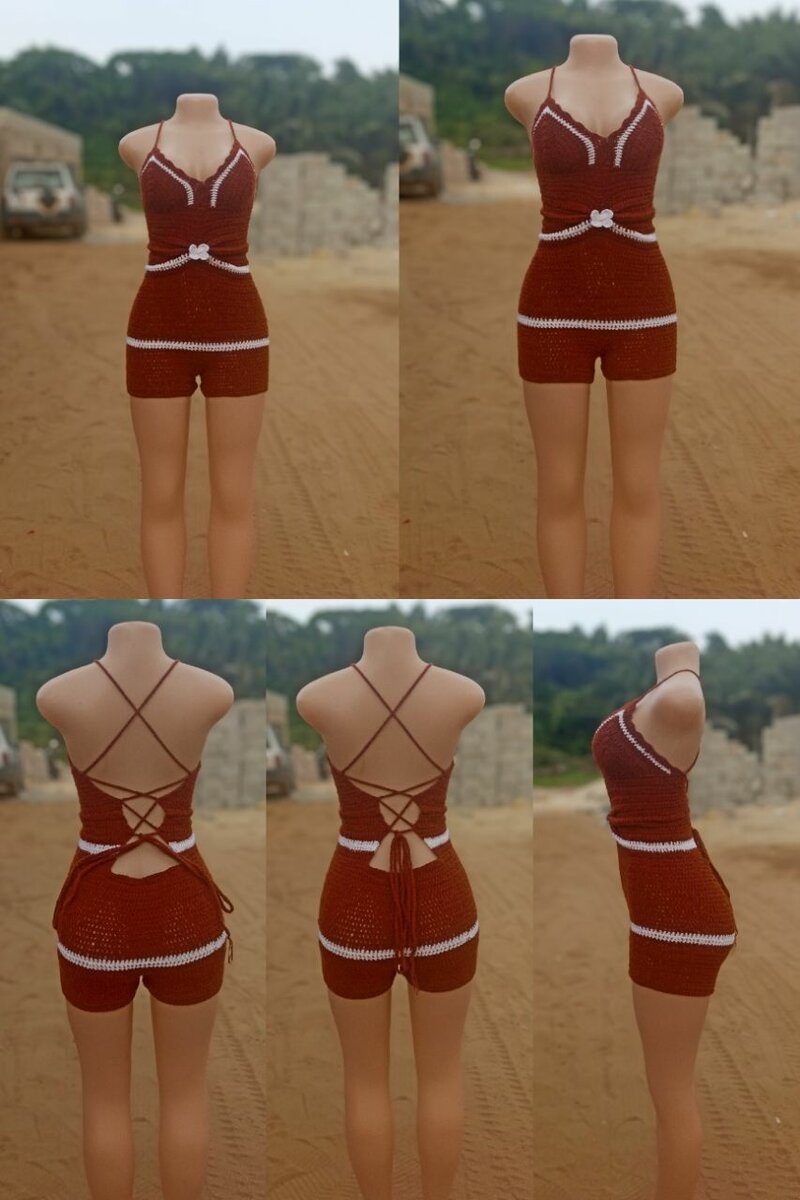 Ensemble Tricot Femme Été