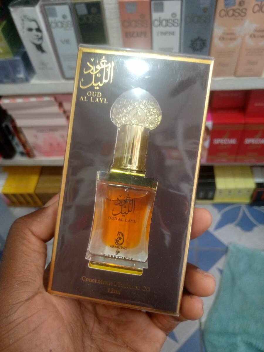 Huile de parfum bien concentré