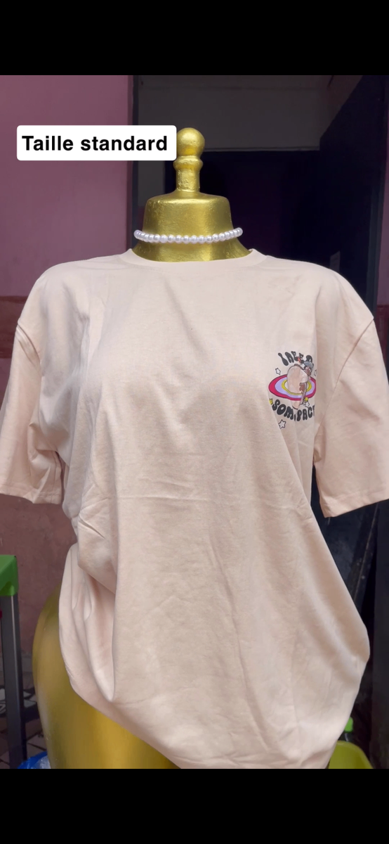 T-shirt décontracté femme