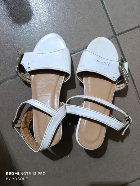 Sandales Blanches Élégantes