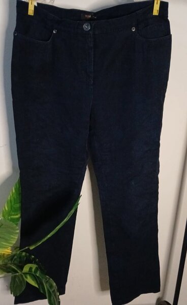 Pantalon en velours noir