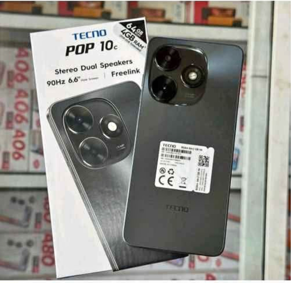 Tecno POP 10c Smartphone 6.6"