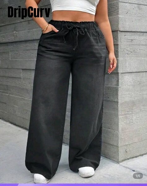 Pantalon large femme chic